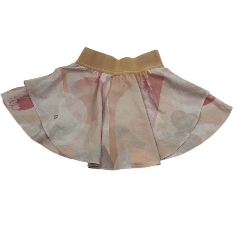 Lululemon Athletica Pastel Skater Skirt